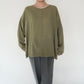 90s Khaki Rayon Blouse
