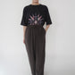 80s Patchwork Design T-shirt
