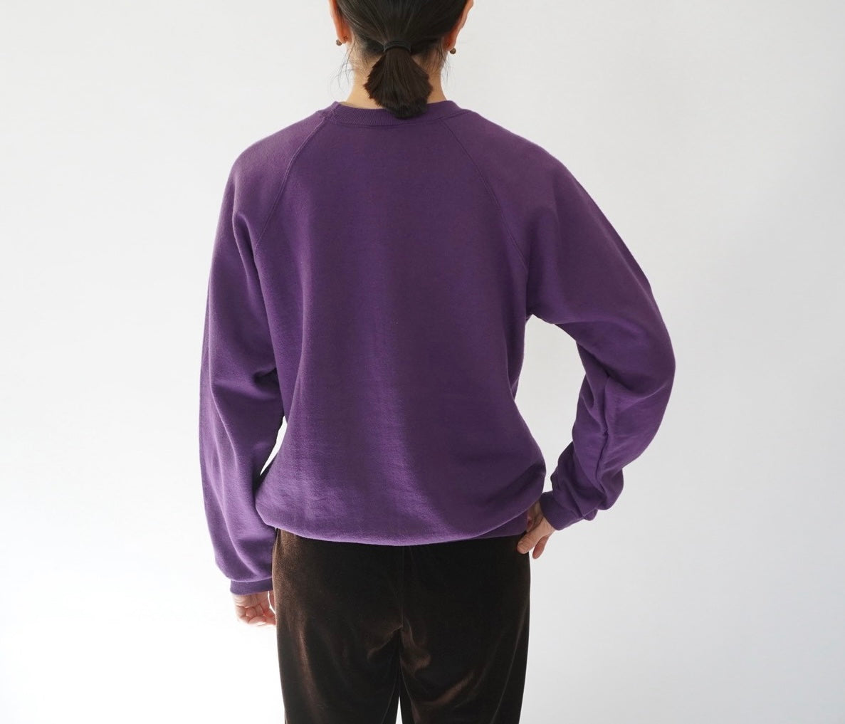 90s Purple Sweater