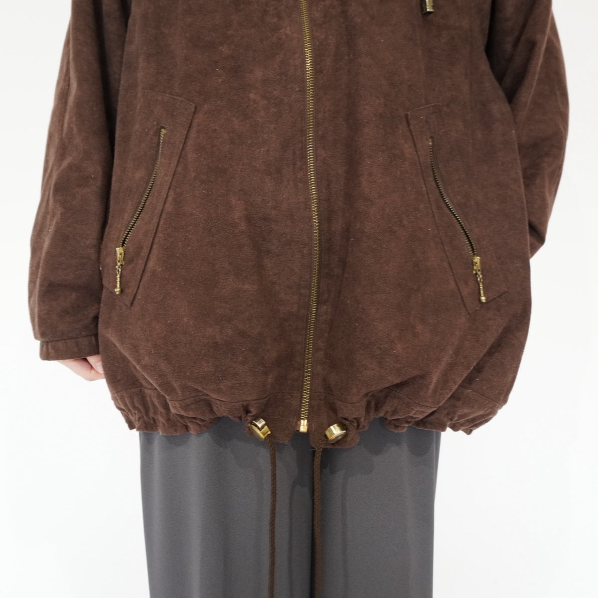 90s Design Brown Jacket