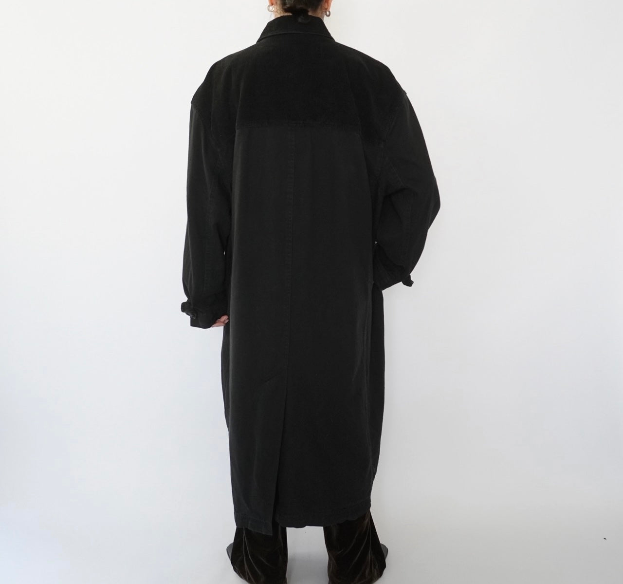 90s Cotton×Corduroy Coat