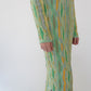 80s Design Cotton Knit Dress Made in Australia
