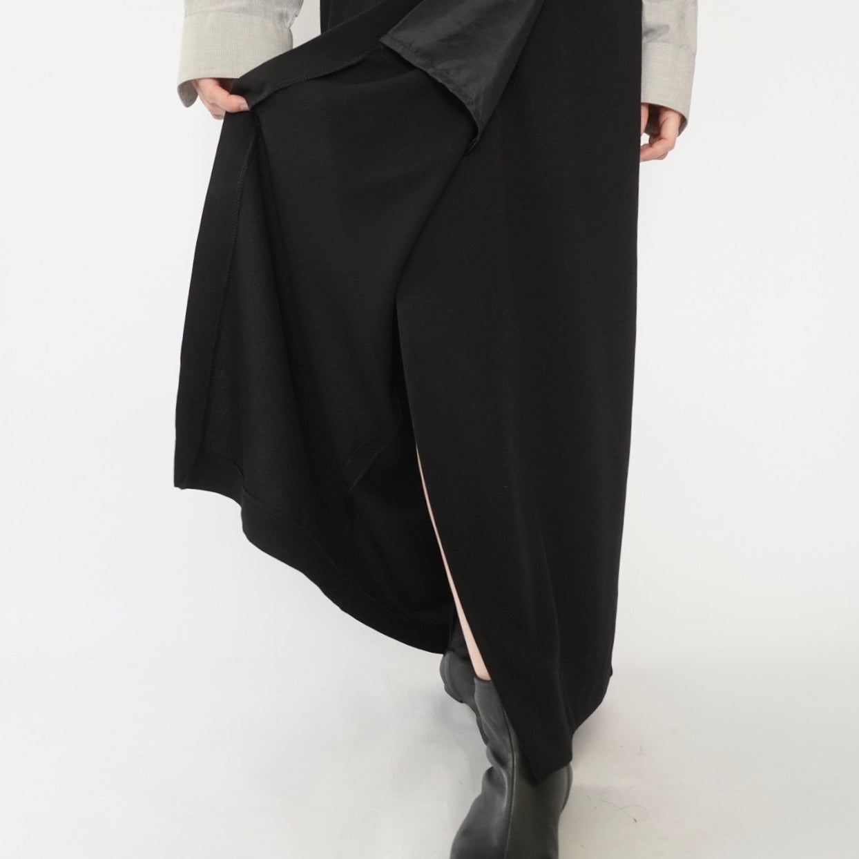 90s Wrap Maxi Skirt Made in Italy