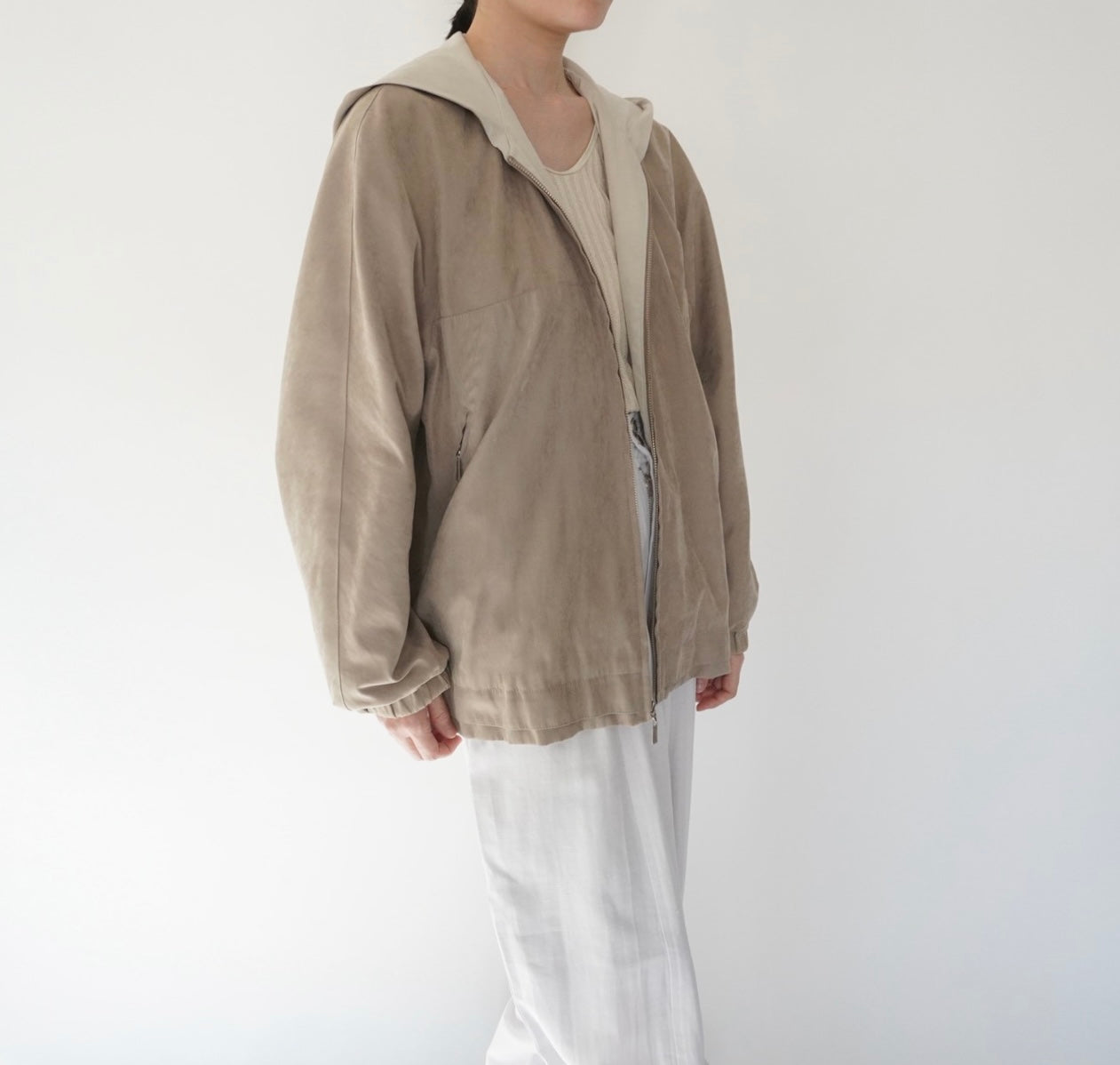 90s Hooded Light Jacket