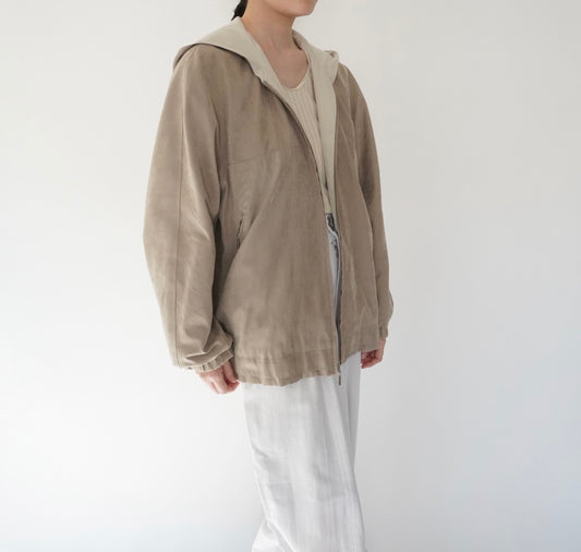 90s Hooded Light Jacket