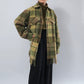 80s Plaid Fringe Design jacket Made in Italy