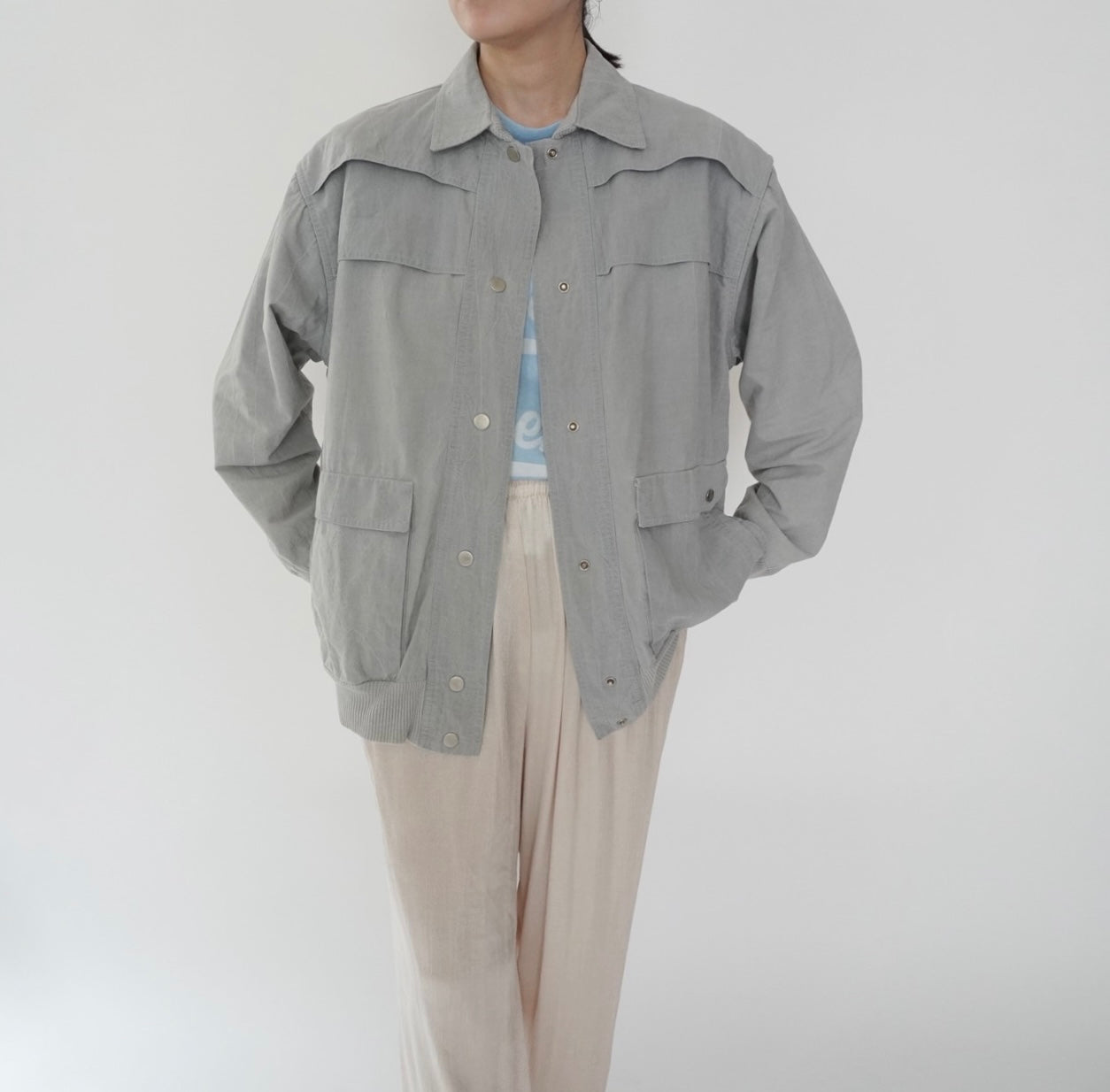 90s Design Light Jacket Made in USA