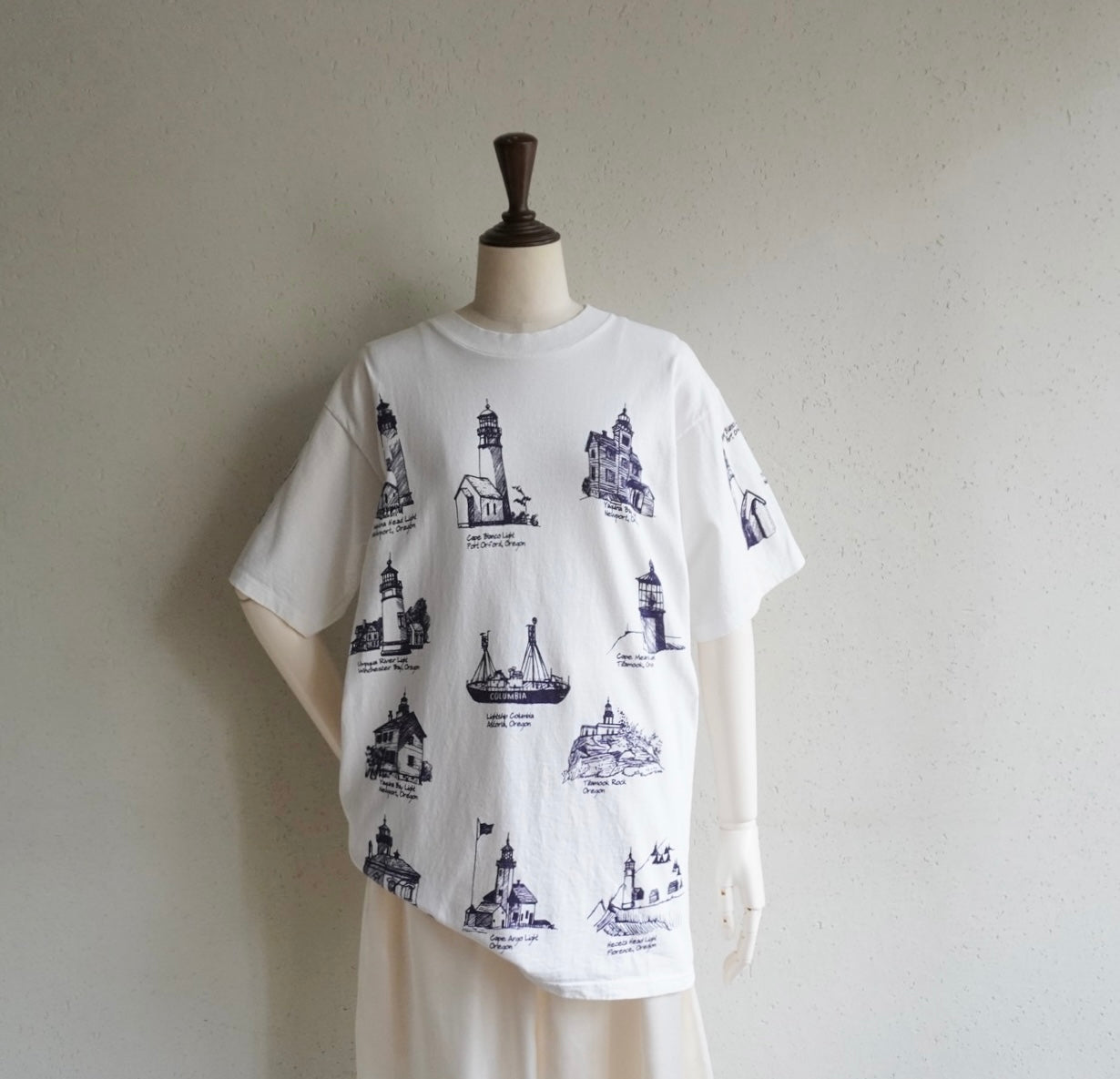 90s Printed T-shirt Made in USA