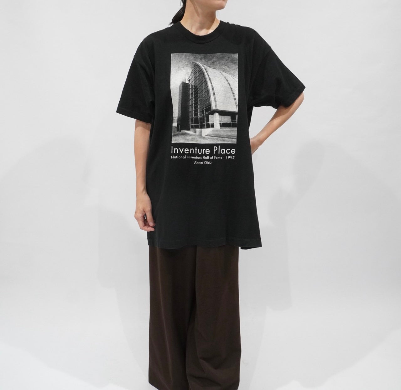 90s Photo Printed T-shirt Made in USA