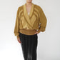80s Silk Design Top