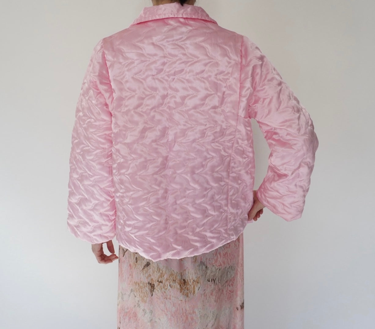 90s Quilted Light Jacket