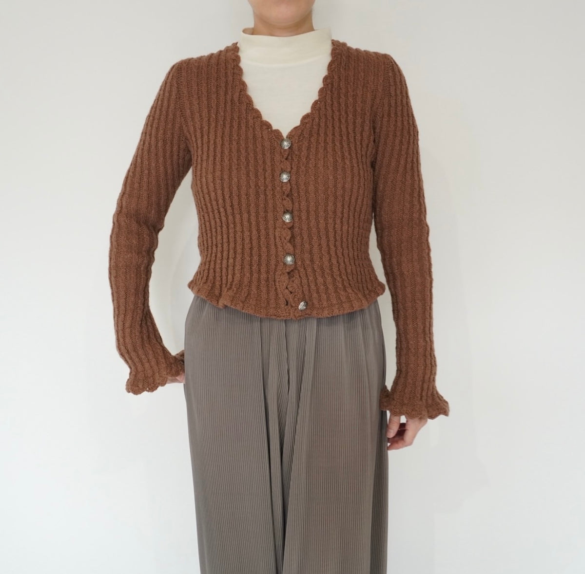 90s Design Knit Cardigan