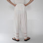 90s Design Wide Pants Made in France