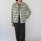 90s Striped Hooded Top