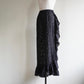 70s Lace Design Maxi Skirt