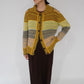 90s "BENETTON" Multi Striped Cardigan Made in Italy