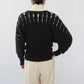 80s Design Knit Top