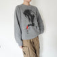 90s Printed Sweater Made in USA