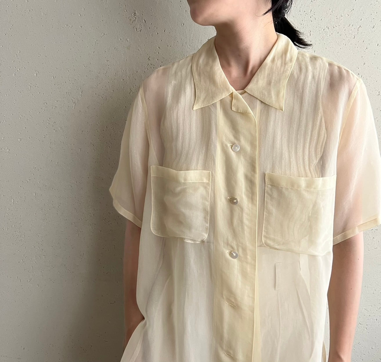 80s Sheer Shirt