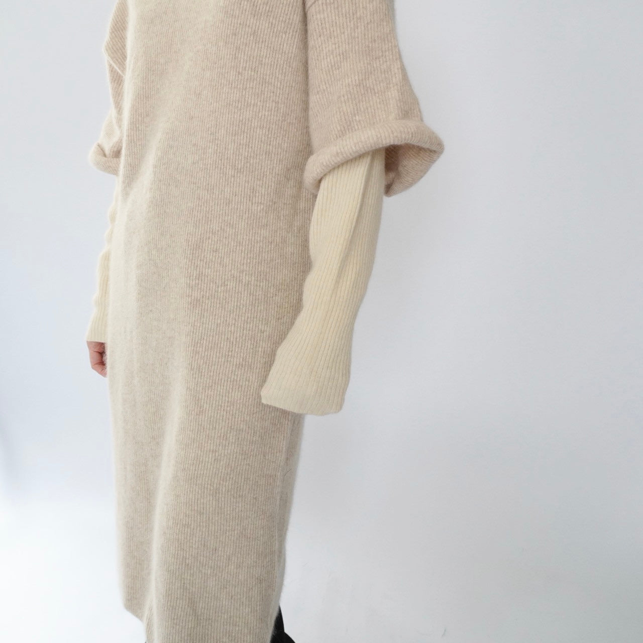 80s Angora Knit Dress