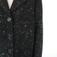 90s Black White Mix Jacket
