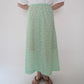 80s Floral Print Skirt