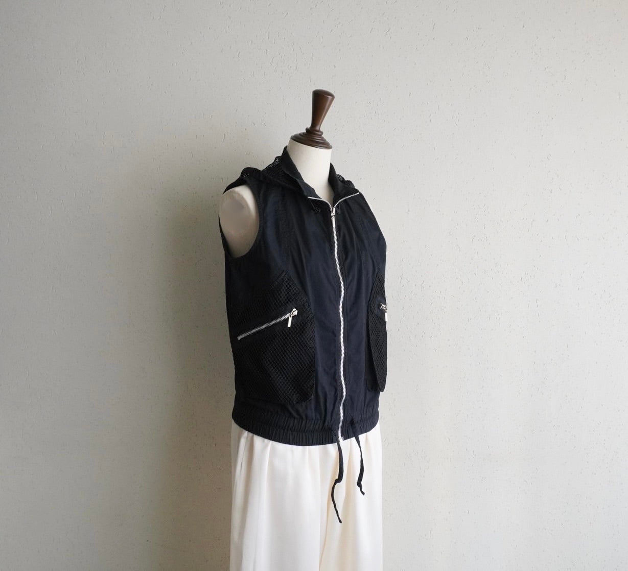 90s Mesh Design Cotton Vest