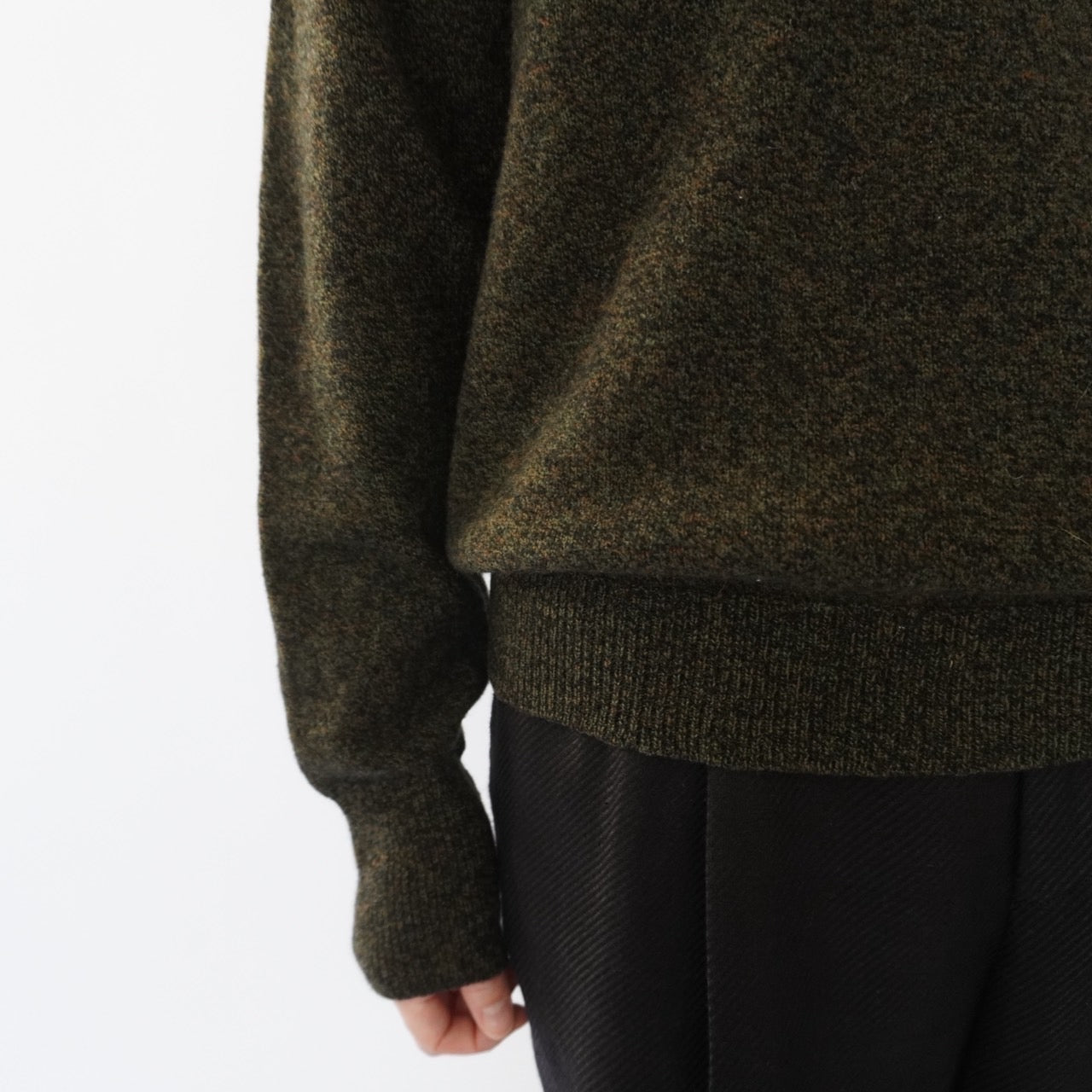 60s Pure Wool V Neck Knit Made in Ireland
