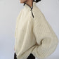 90s Zip Design Knit Made in Italy