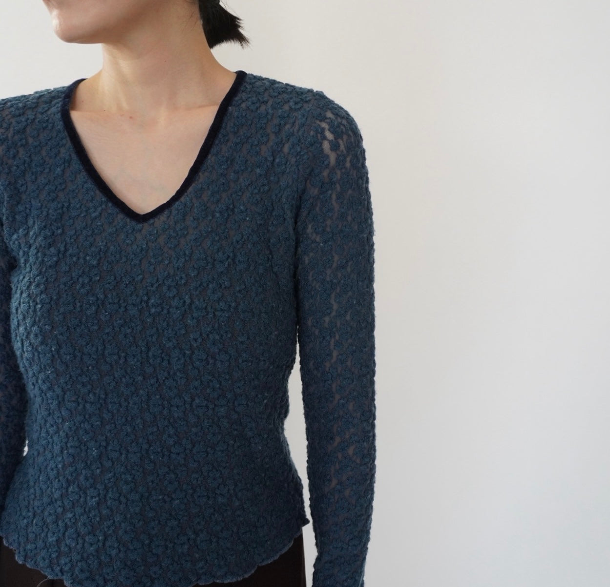 90s Lace Design Top