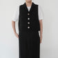 90s Black Sleeveless Shirt