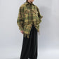 80s Plaid Fringe Design jacket Made in Italy