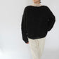 80s Black Mohair Knit