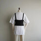 90s EURO Lace Up Top