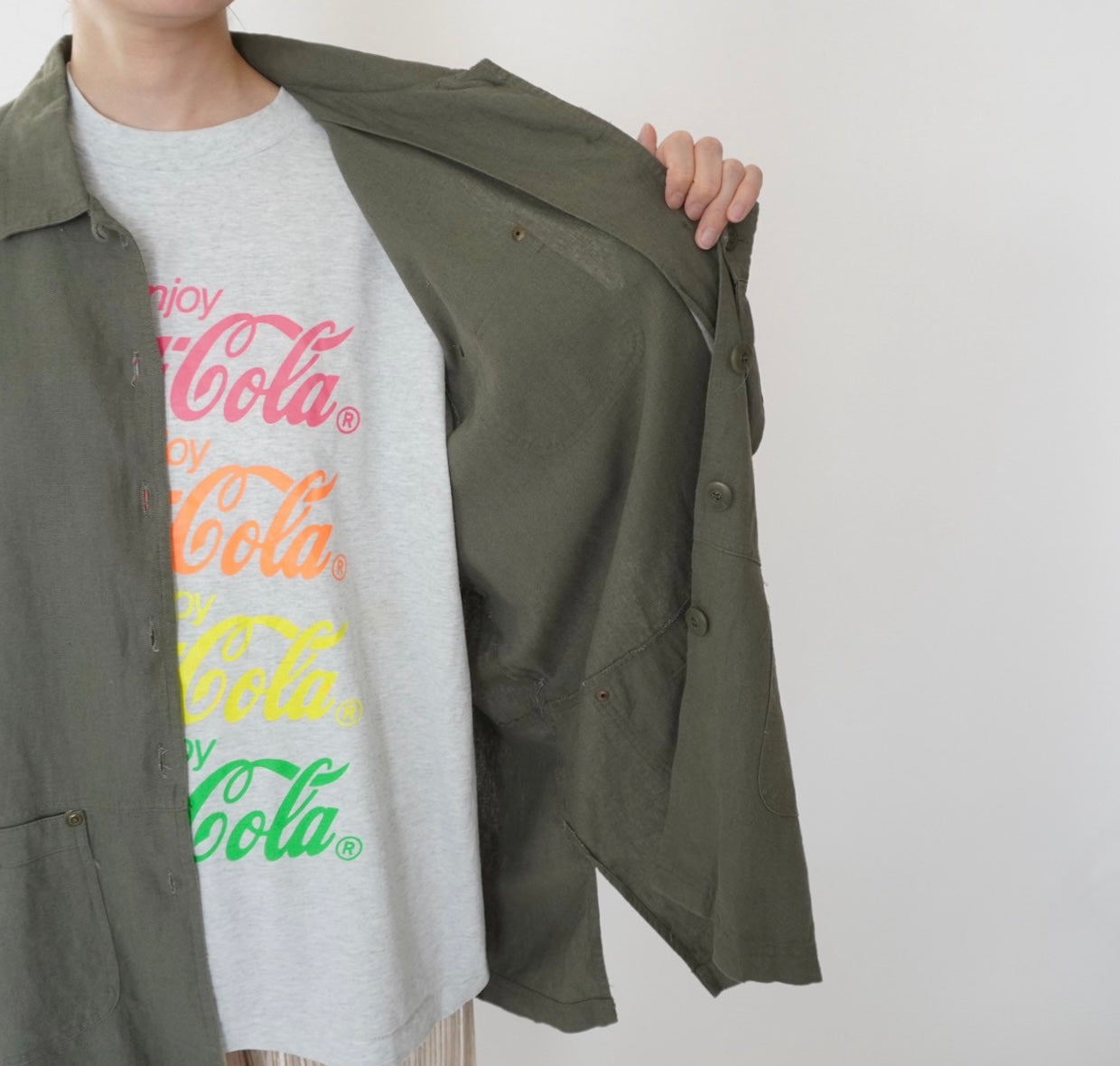 90s Khaki Light Jacket