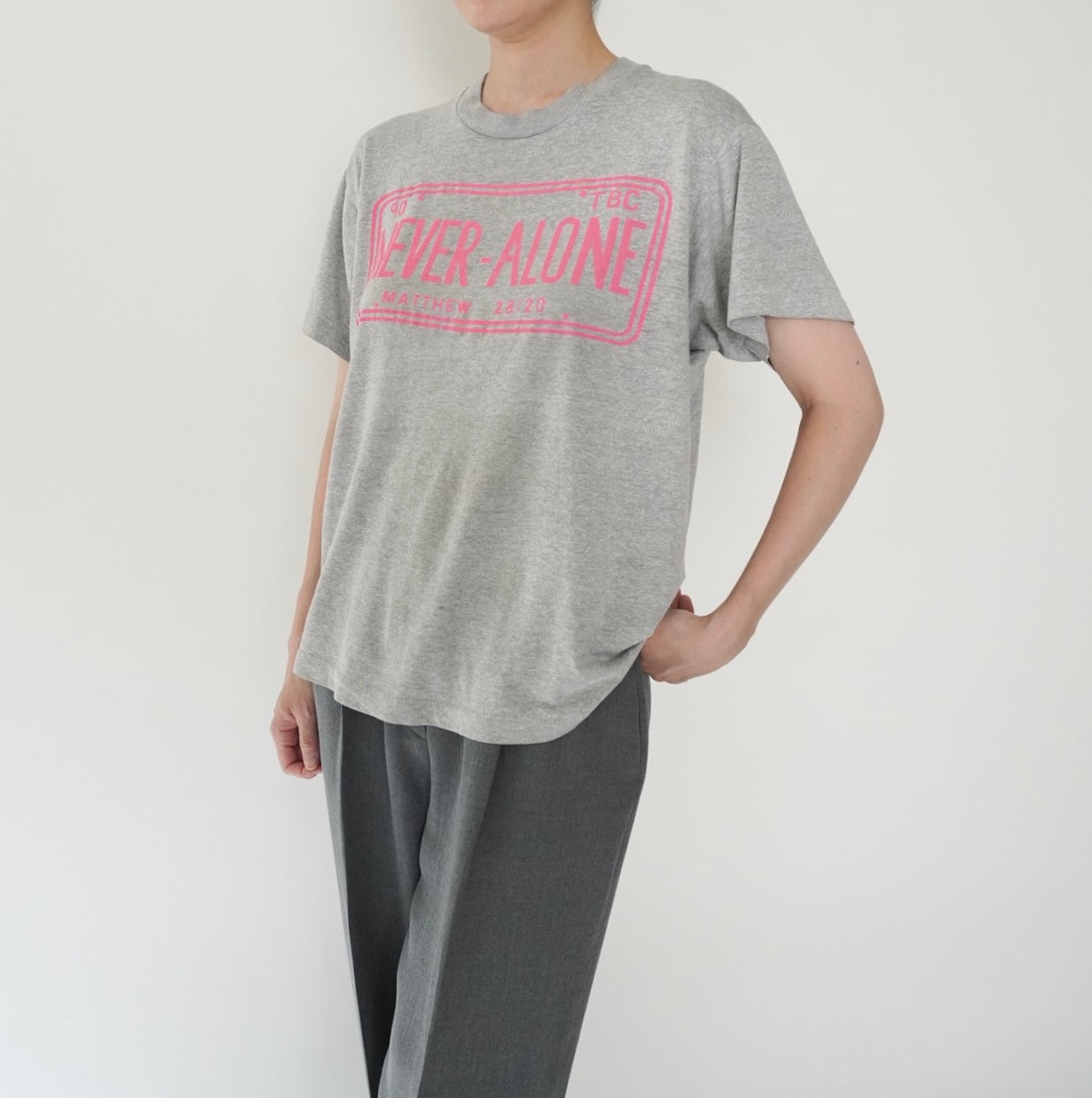 80s Printed T-shirt Made in USA