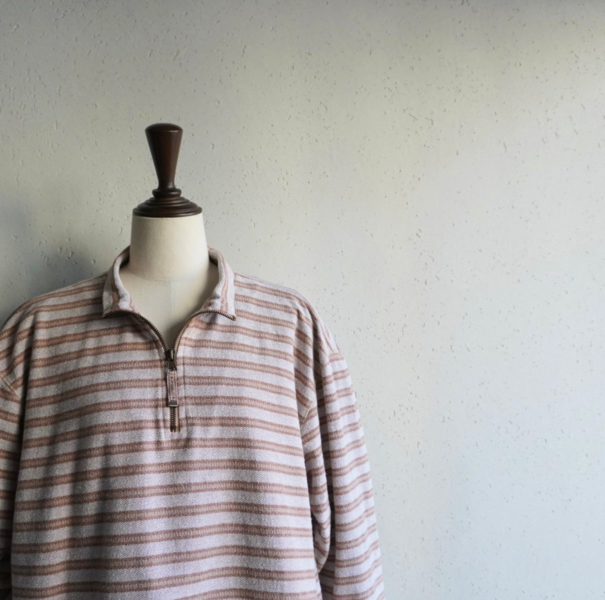 90s Striped Cotton Top
