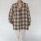 90s Plaid Shirt Jacket