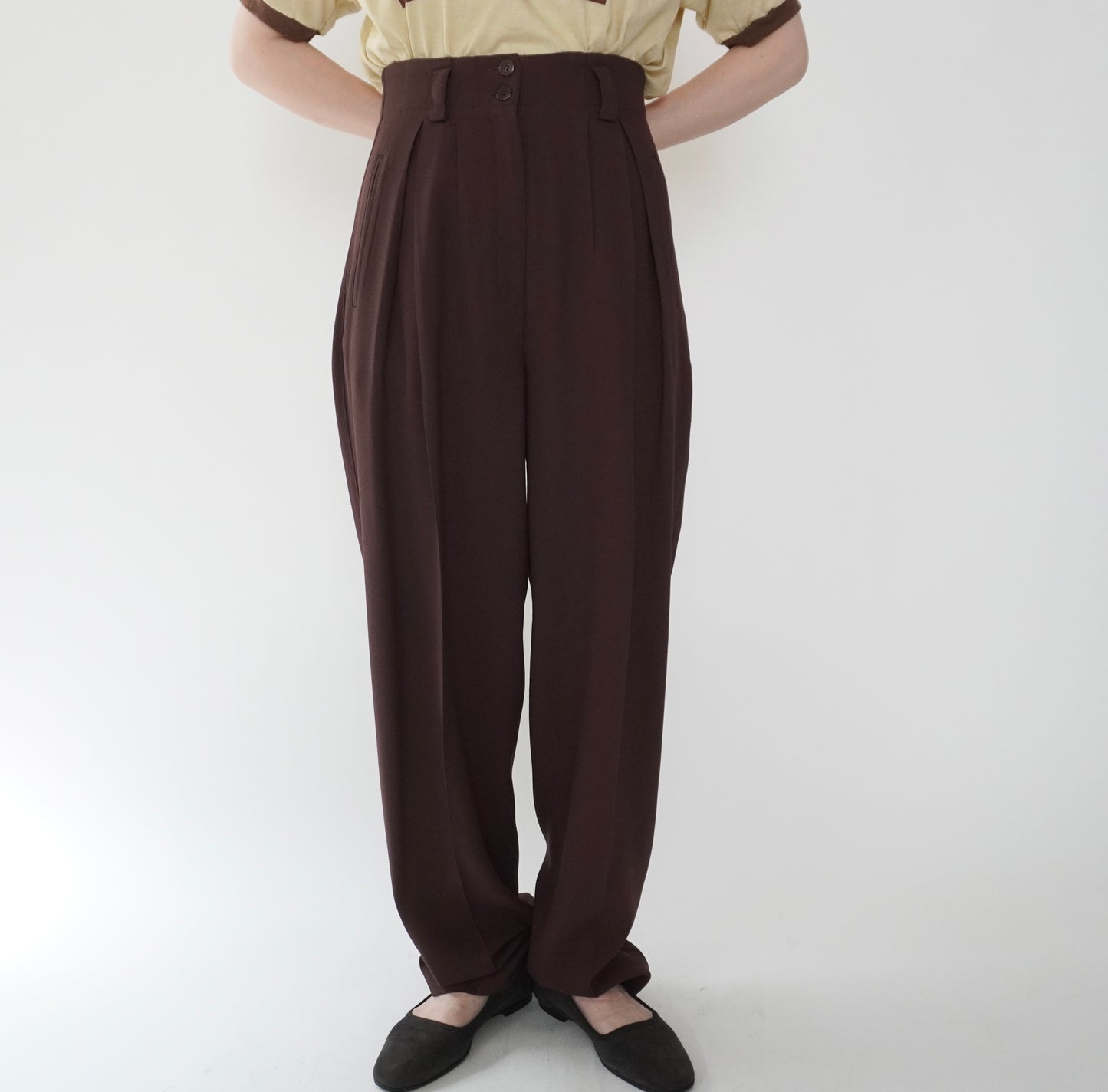90s Brown Pants