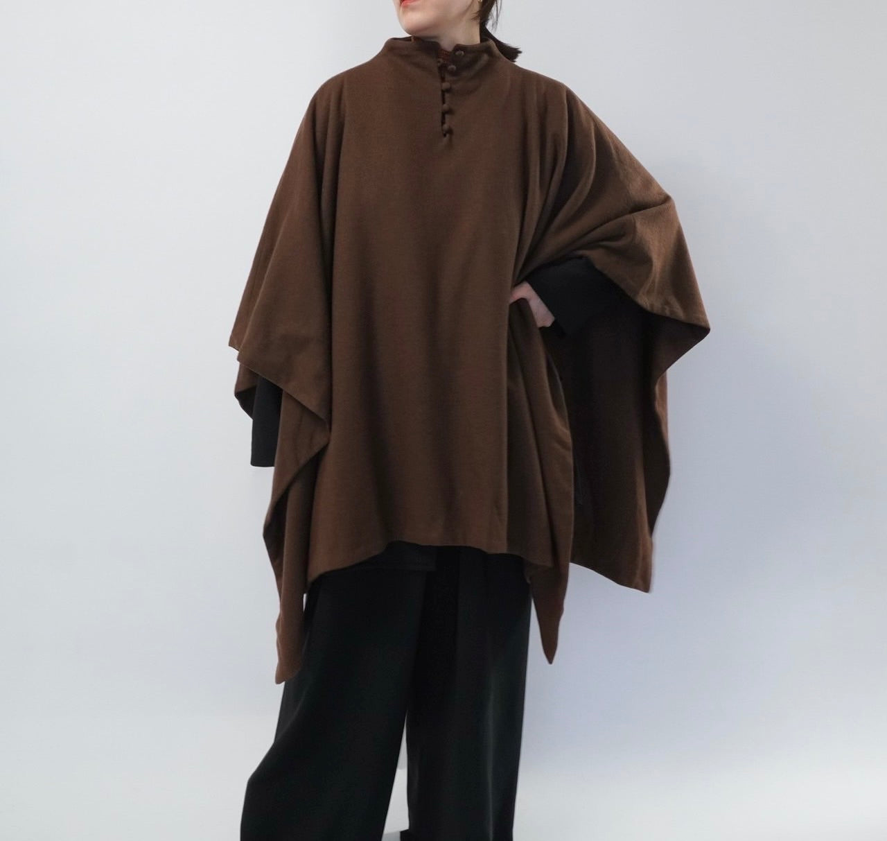 80s Brown Cape