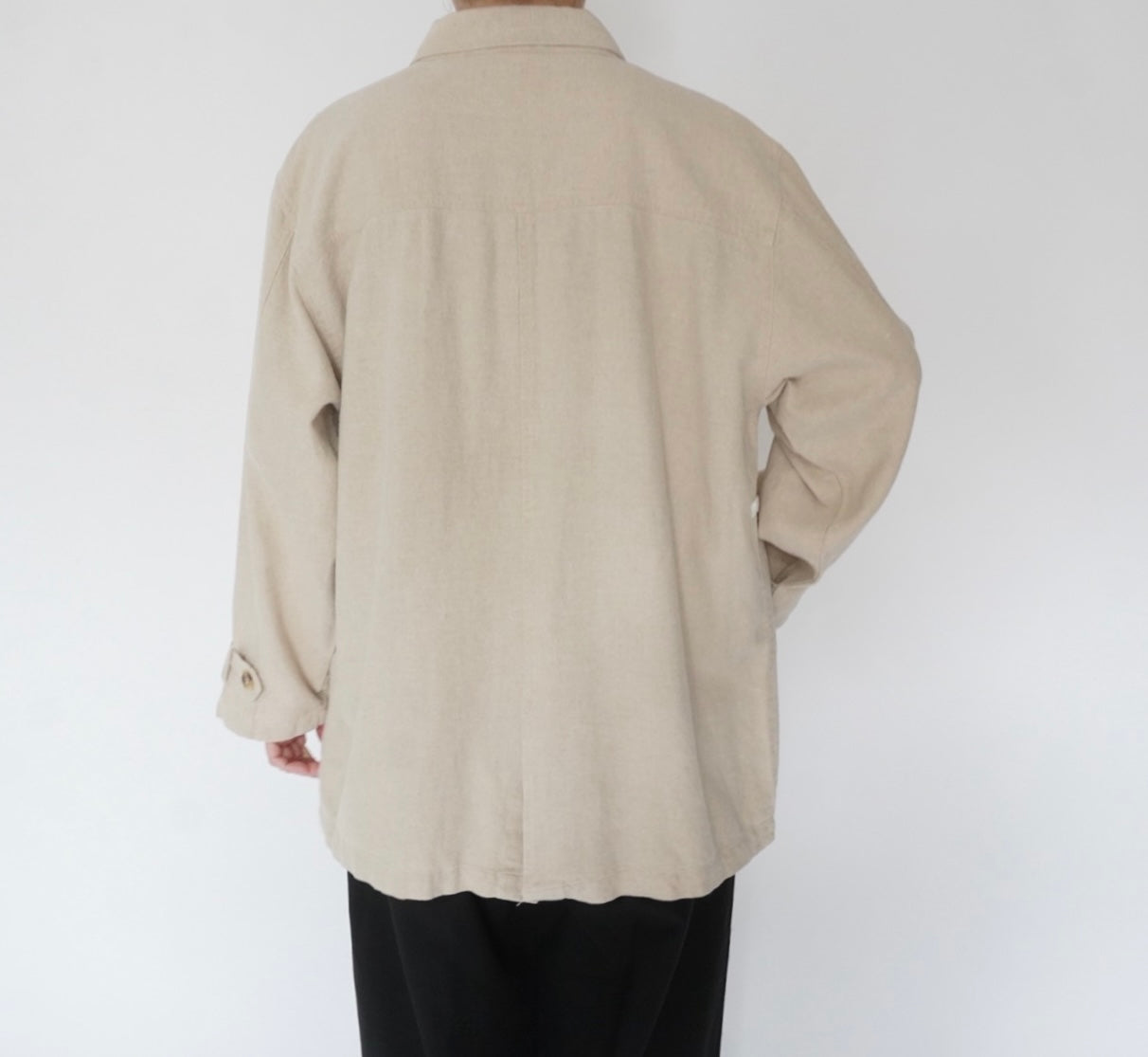 90s Linen Light Jacket