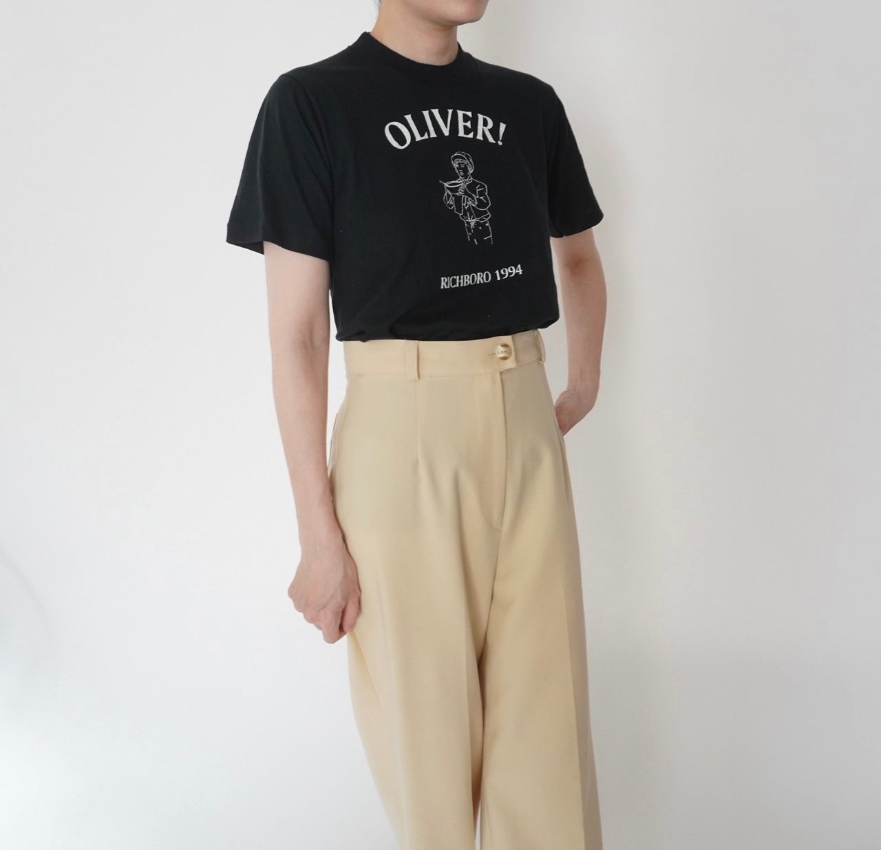90s Printed T-shirt Made in USA