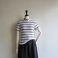 90s Striped Top Made in USA