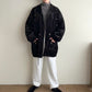 90s Black Velour Reversible Jacket