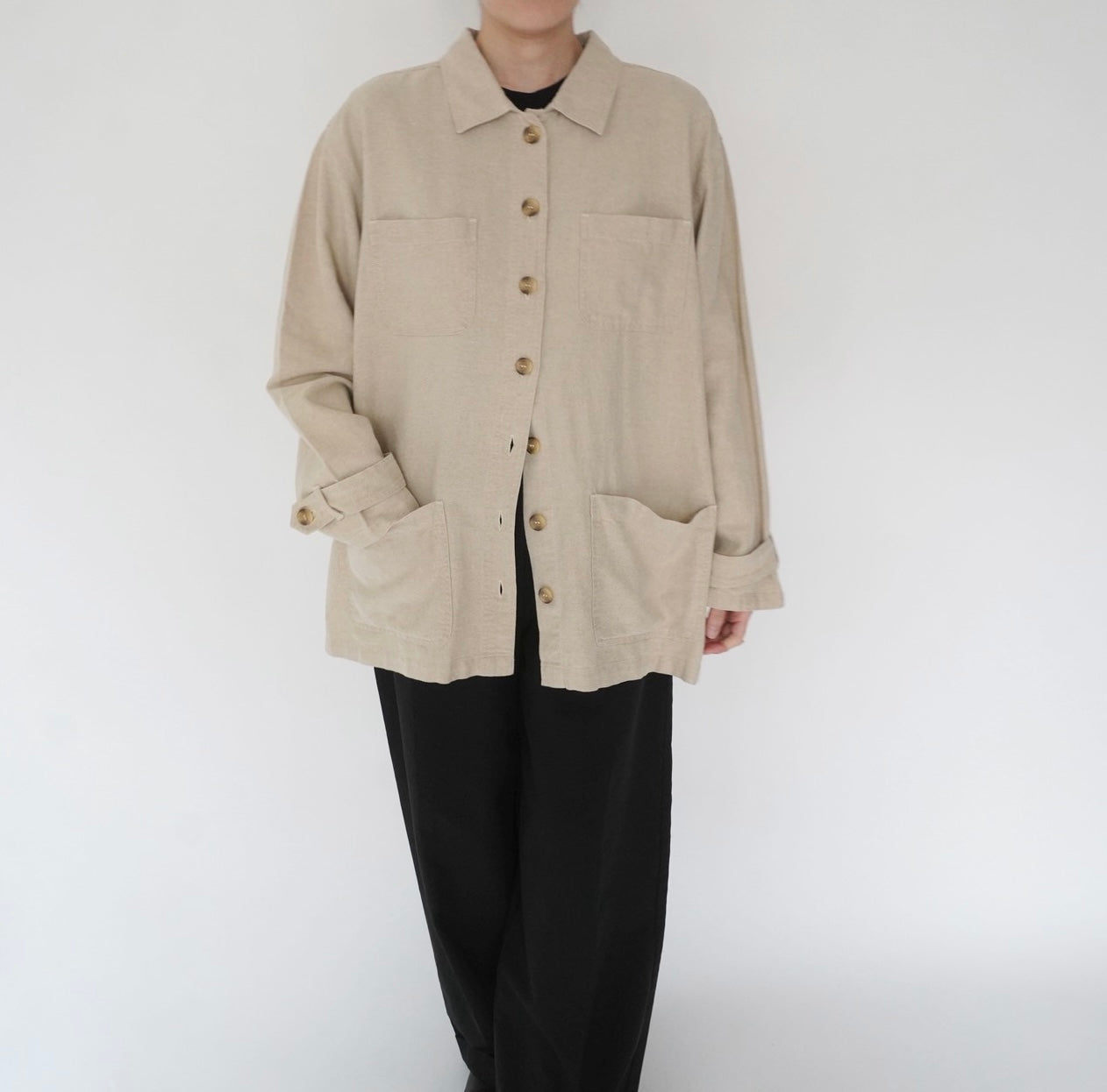 90s Linen Light Jacket