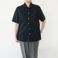90s Navy Linen Shirt
