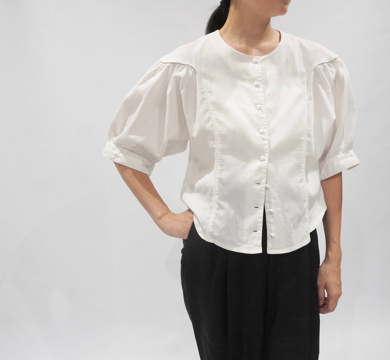 80s EURO Design Blouse