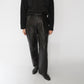90s Black Leather Pants