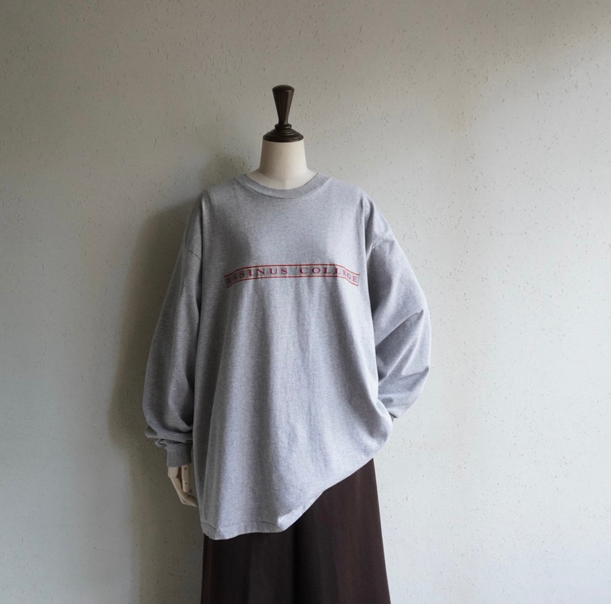 90s Printed Long T-shirt Made in USA