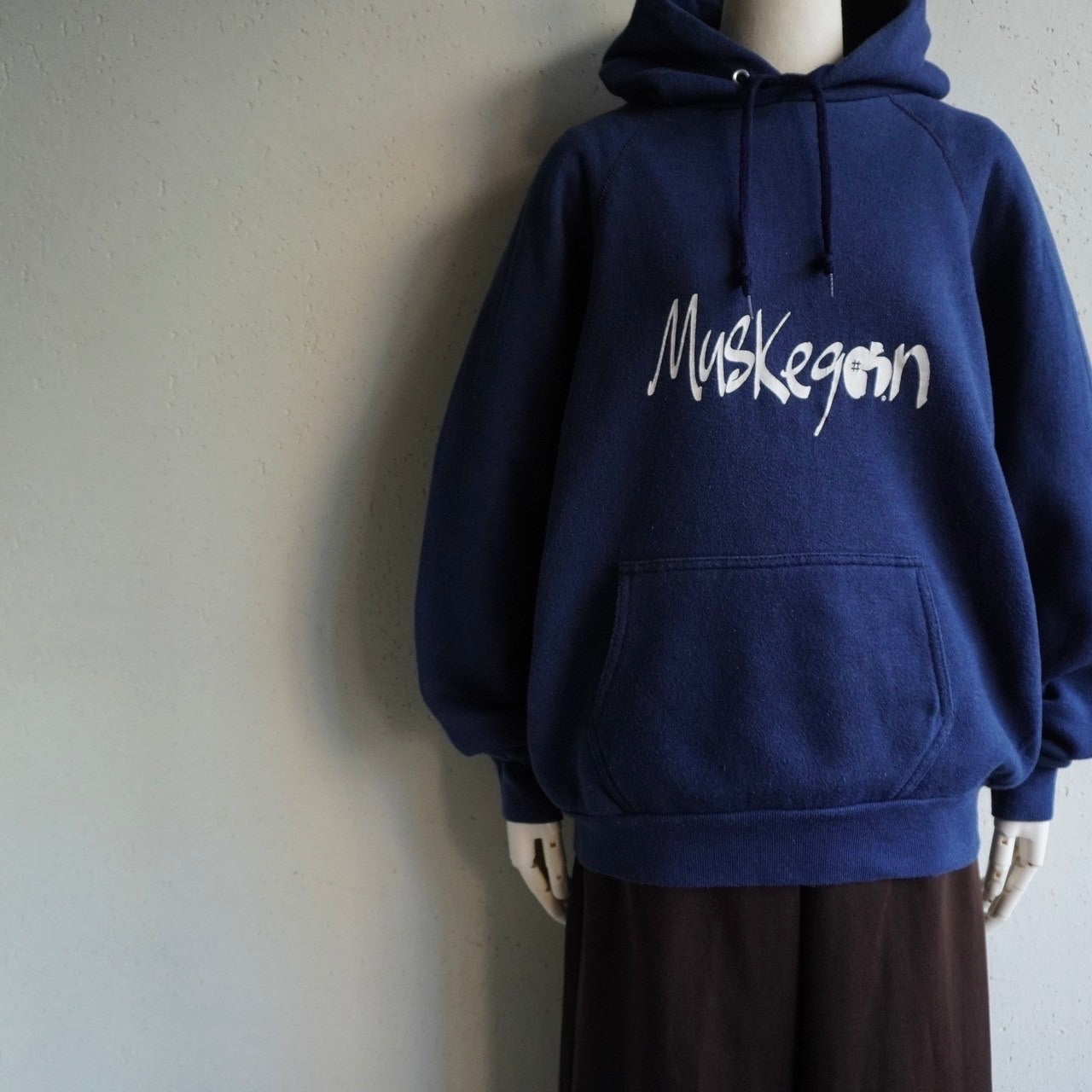 80s Hooded Sweater Made in USA